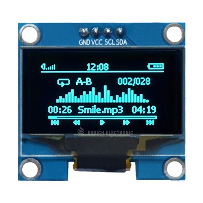 Módulo de pantalla de 1,3 pulgadas 128x64 I2c Oled SSD1306 o controlador IC SSH1106