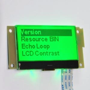 Conector de PCB verde LCD gráfico 128 x 64