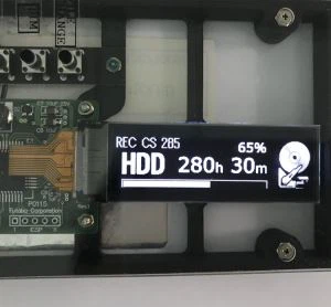 Pantalla OLED de 2,1 pulgadas y 256x64 píxeles