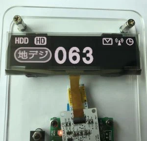 3.6 pulgadas OLED 256X64 píxeles