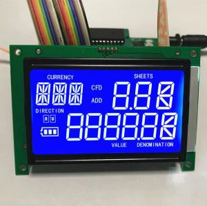 LCD de 7 segmentos para la máquina POS