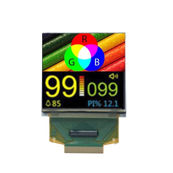 Pantalla de visualización gráfica OLED del panel de Oled del Pin 128 * 128 de Oled 30 de 1,5 pulgadas a todo color