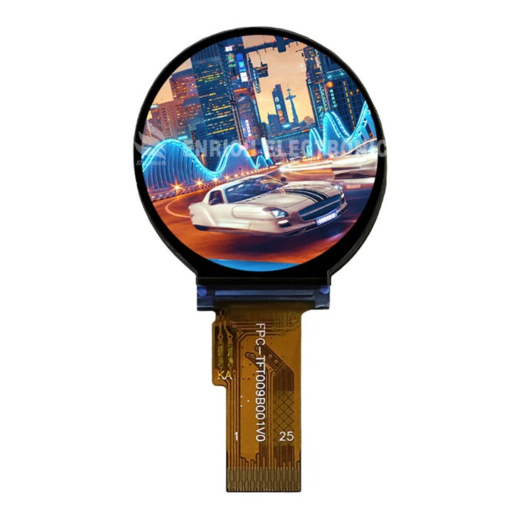 0.9 Módulo LCD TFT redondo