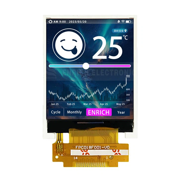 Módulo de pantalla LCD TFT ST7735S de 1,77 pulgadas