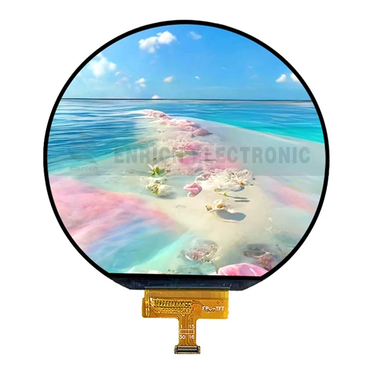 3.6 Módulo LCD TFT redondo